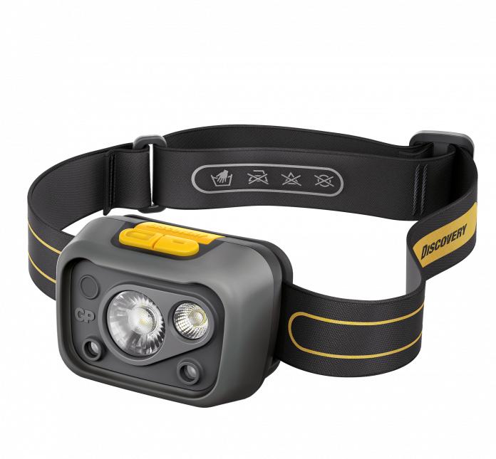 Produktbild GP Batteries GP Discovery Stirnlampe CHW54 (375 lm)