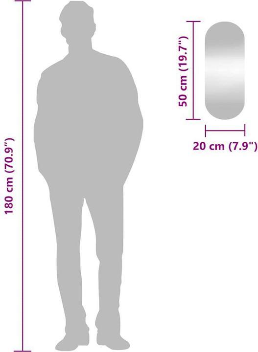 Actual product image vidaXL Chloette (20 x 50 cm)