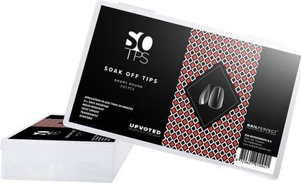 Actual product image Nail Perfect Soak Off Tips (Artificial nails)