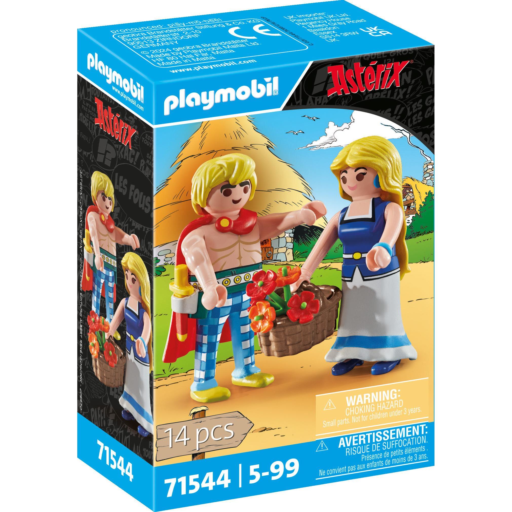 Playmobil Asterix: Tragicomix und Falbala (71544)