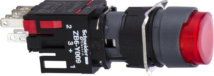 Actual product image Schneider Electric Illuminated pushbutton XB6AE4B2B