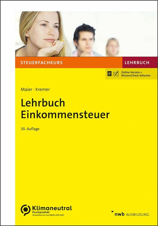 Actual product image Lehrbuch Einkommensteuer (German, Hartwig, Kremer Maier, 2024)
