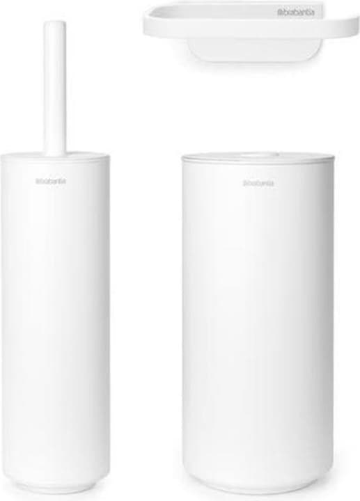 Immagine prodotto Brabantia Accessori per il bagno Mindset 3 pezzi, bianco