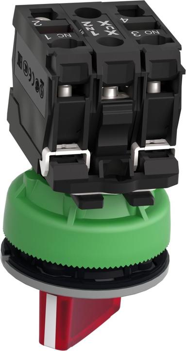 Actual product image Schneider Electric Schneider light selector XB5FK124B5C0 switch complete 2-position 30mm
