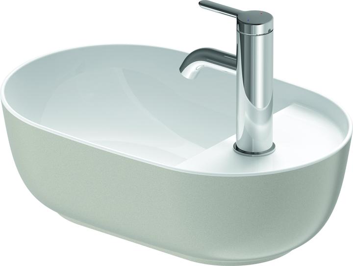 Duravit Top basin LUV o ÜL m HLB 420x270mm lateral 1 HL gr sdm (270 mm, 420 mm)
