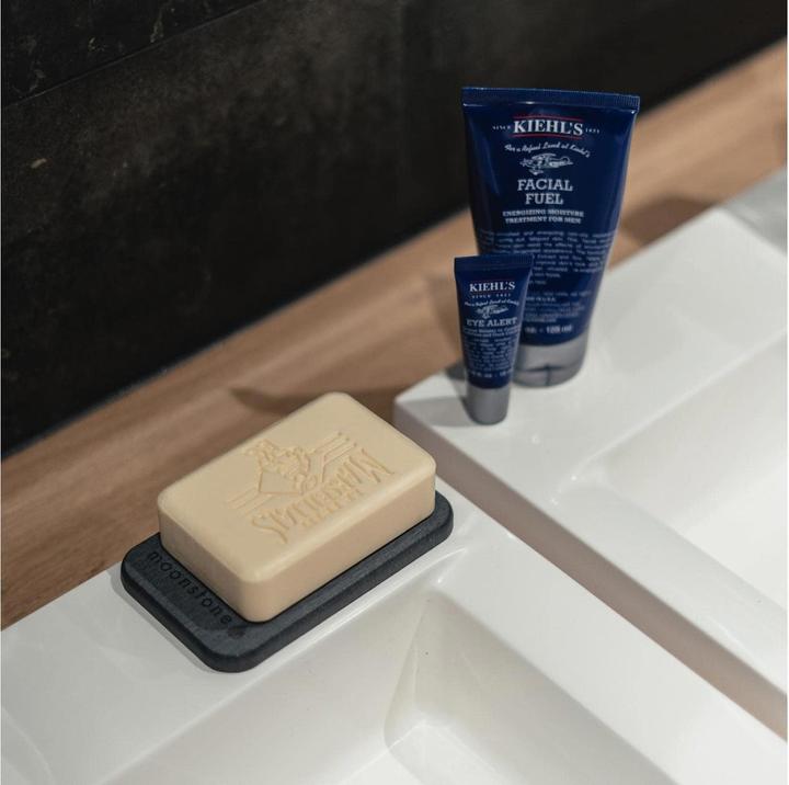 Image du produit Moonstone Porte-savon en diatomite Gris foncé