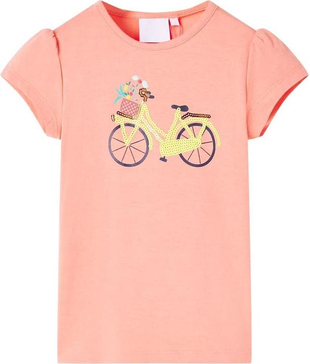 Immagine prodotto vidaXL Maglietta da bambino rosa corallo 116,Materiale: 95 % cotone. 5 (116)