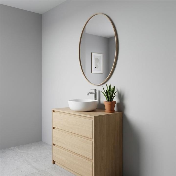 Immagine prodotto Domoletti Mirror Round 70 cm Frame Plywood Lp (70 cm)