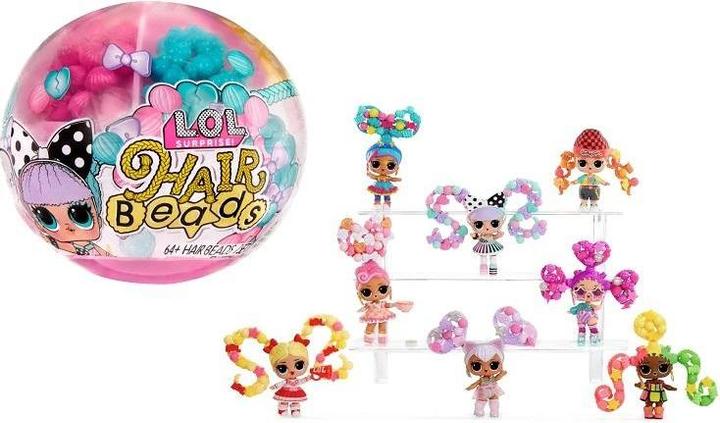 Actual product image MGA L.O.L. Surprise Hair Beads Tots Asst in PDQ