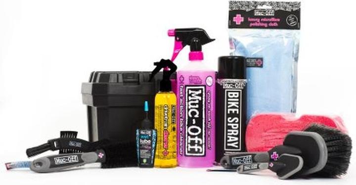 Actual product image Muc-Off Ultimate Bicycle Kit (1800 ml, Bicycle cleaner, Chain cleaner, Universal Lubricant, Sponge, Care set)