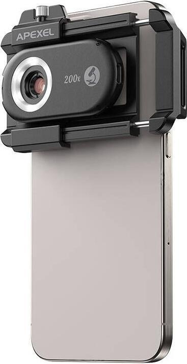 Actual product image Apexel Lens for phone 200x APL-MS200