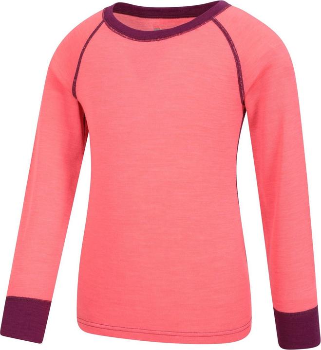 Immagine prodotto Mountain Warehouse Merino II Maglietta di Base Girocollo Bambini (140)