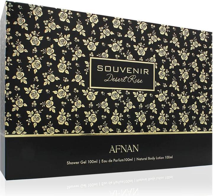 Immagine prodotto Afnan Souvenir Desert Rose - EDP 100 ml + sprchovÃ½ gel 100 ml + tÄ'lové mléko 100 ml (100 ml)