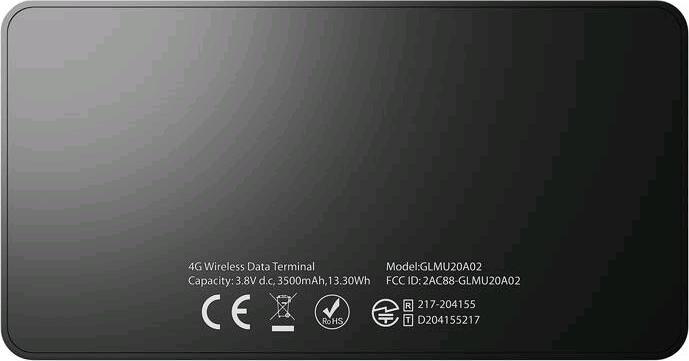 Produktbild GlocalMe Duoturbo Portable 4G/LTE Wi-Fi Router