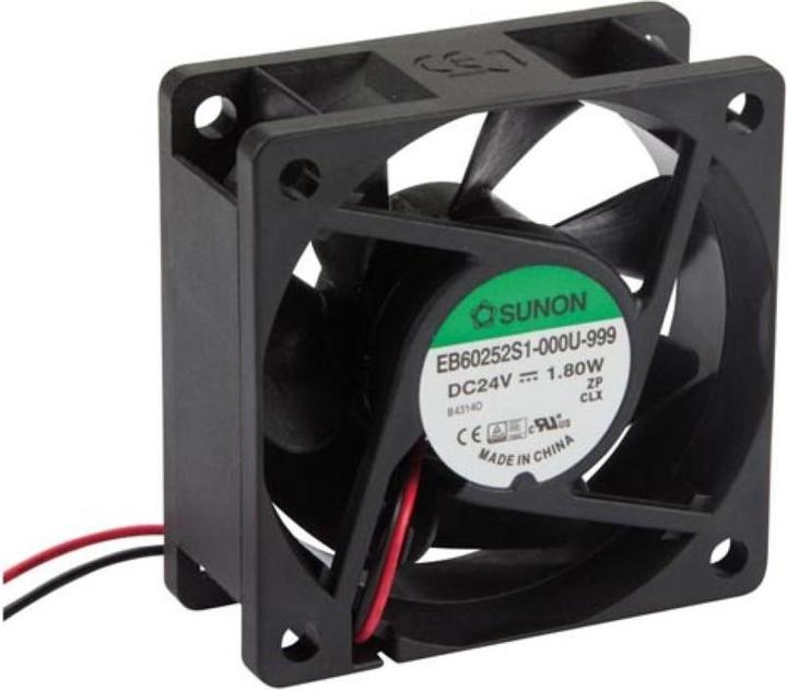 Sunon FAN 24VDC CONDUCTOR 60 x 60 x 25mm