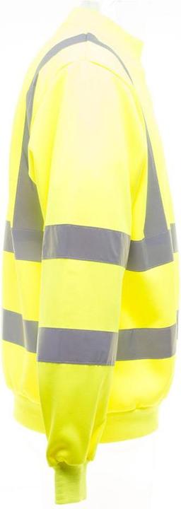 Actual product image Yoko Unisex Hi-Vis Heavyweight Sweatshirt (M)