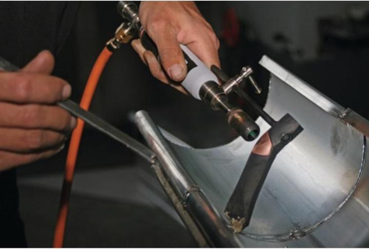 Actual product image Sievert Soft soldering unit Pro 95 Titanium with accessories cranked