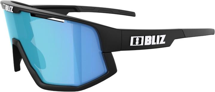 Bliz Fusion (Noir mat, Noir, Blanc, Smoke w Blue Multi)