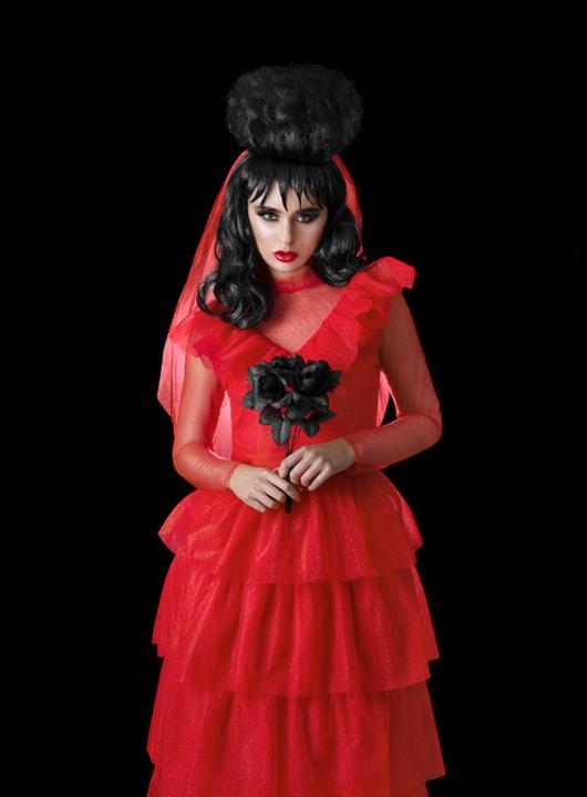 Produktbild Smiffys Beetlejuice Lydia Braut Kostüm (M)