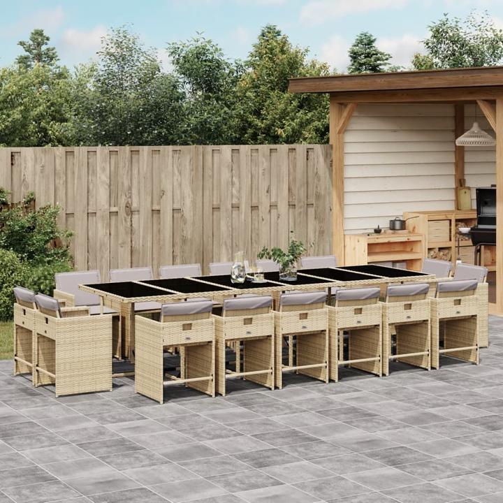 Produktbild vidaXL Garten Essgruppe (330 x 106 x 73 cm)