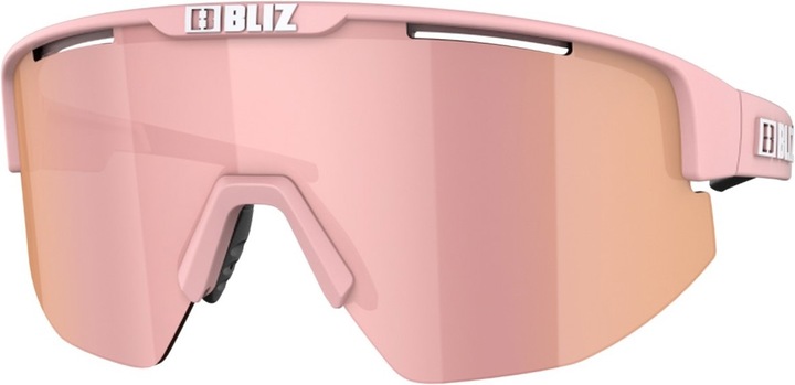 Actual product image Bliz Matrix Small (Matt Powder Pink, Brown w Rose Multi)