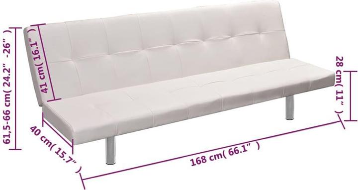 Produktbild vidaXL Schlafsofa