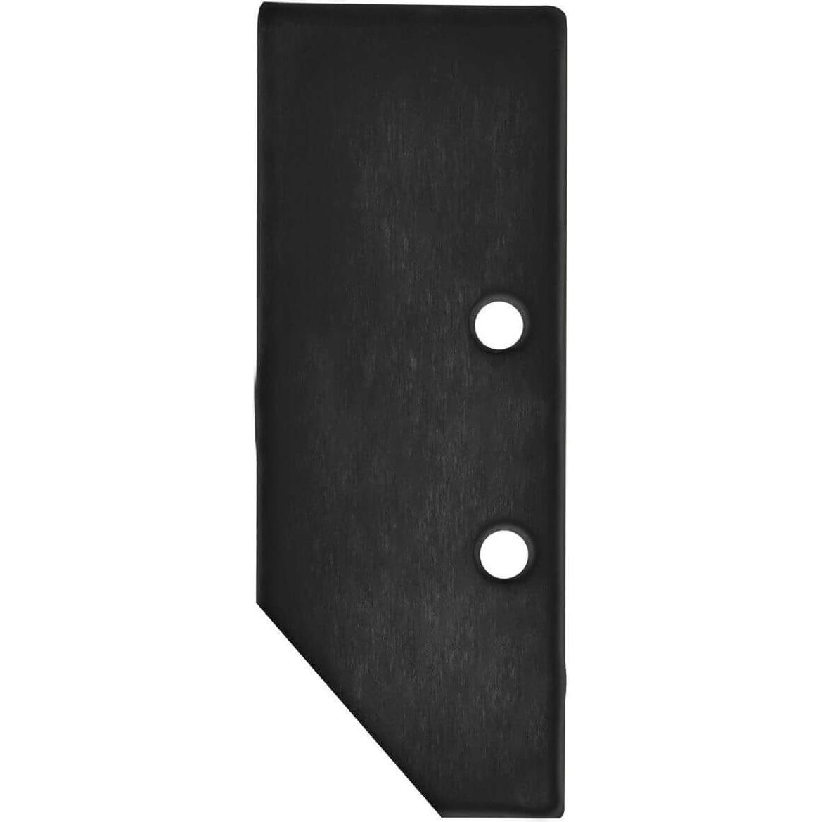 Isoled, Zubehör Beleuchtung, Endkappe EC92 Aluminium schwarz RAL 9005 für Profil HIDE ASYNC inkl. Schrauben