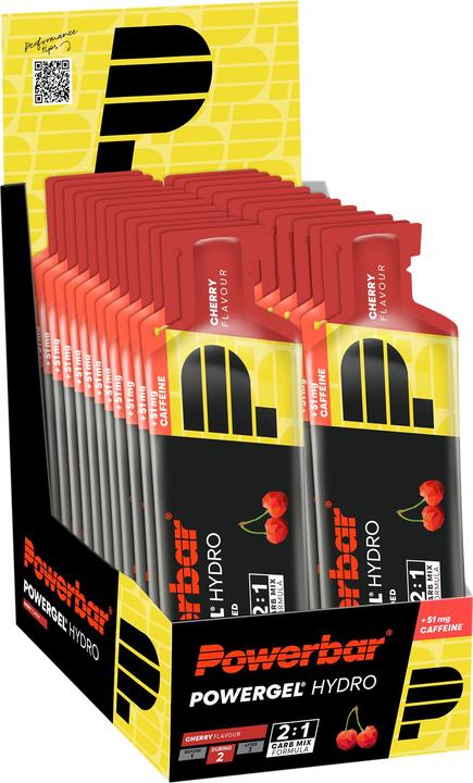 Image du produit Powerbar PowerGel (Cerise, Caféine, 24 pcs, 1850 g)