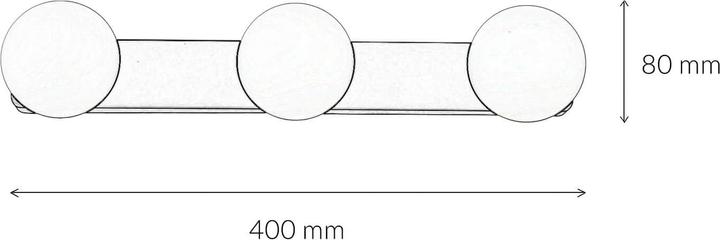 Produktbild Licht-Erlebnisse Wandlampe Brazos (G9)