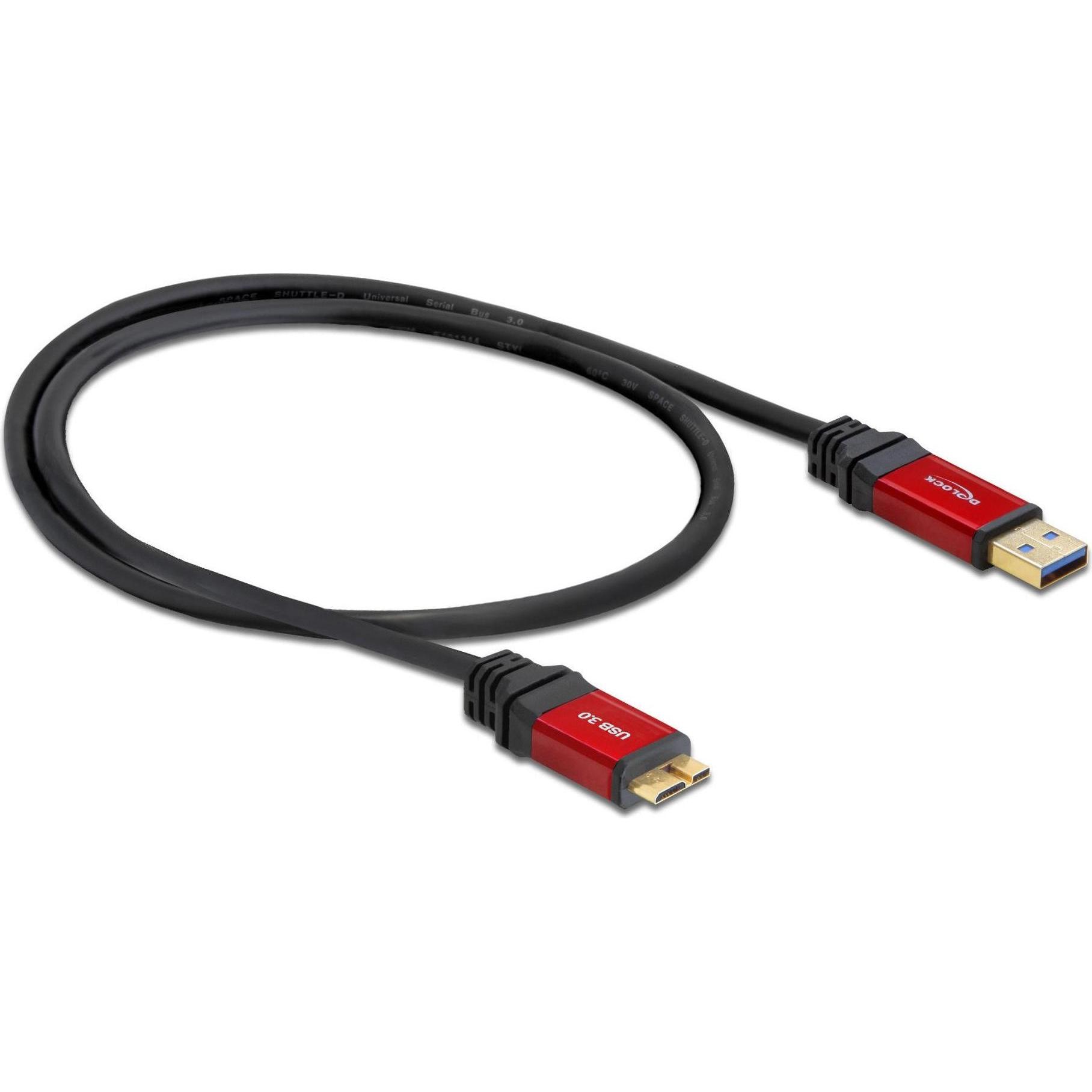 Thumbnail - Delock USB A – USB Micro (1 m, USB 3.0), USB Kabel