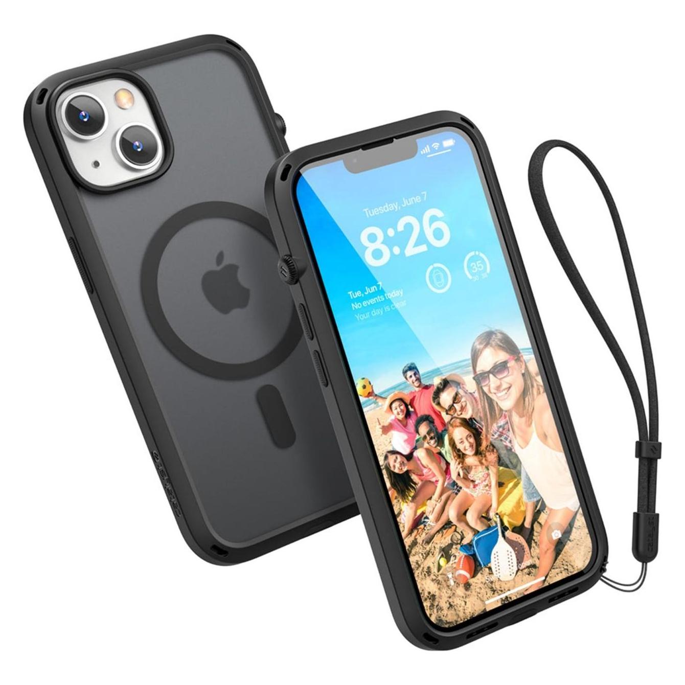 Catalyst Invloed MagSafe Etui (Apple IPhone 14 Plus), Smartphonehoes, Zwart