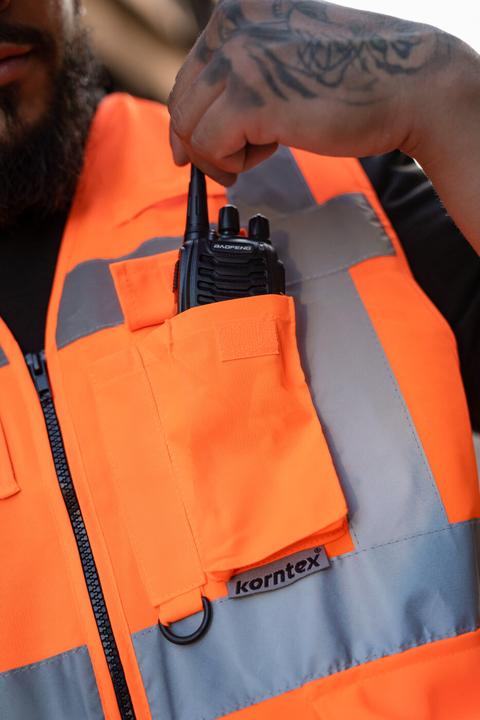 Actual product image Korntex Multifunctional waistcoat (5XL)