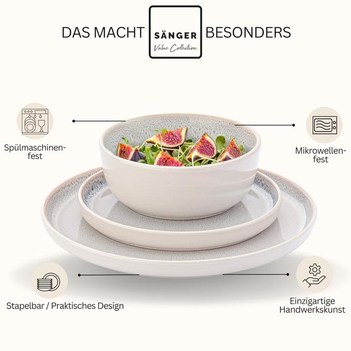 Actual product image Sänger Geschirr Crete (24 pcs.)