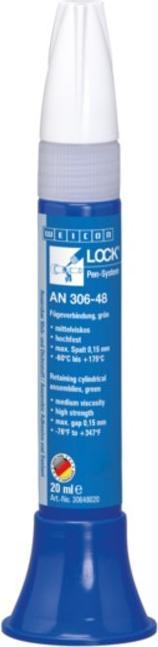 Image du produit Weicon LOCK® AN 306-48 Joint d'assemblage 30648150 50 ml (1 g, 50 ml)