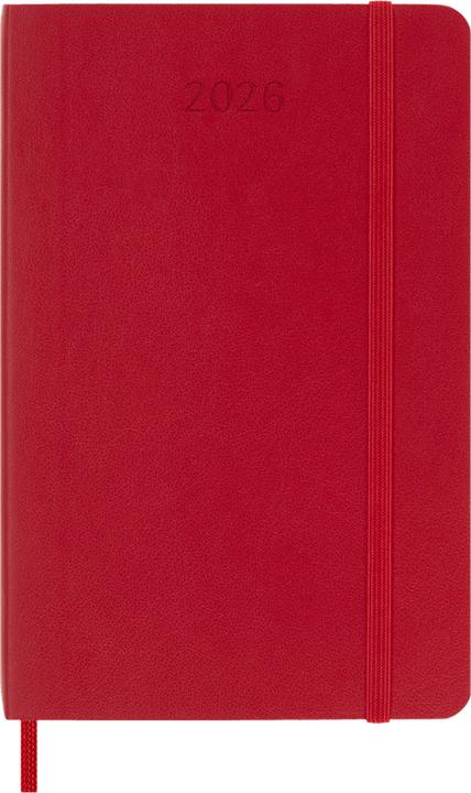 Actual product image Moleskine TAKA 2026 PK SC Scha.Rot (9 x 14 cm, English)