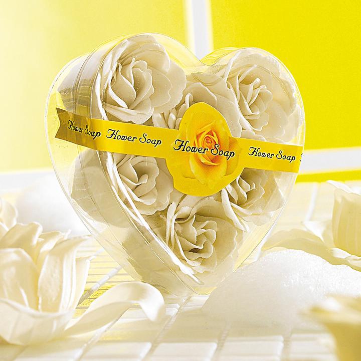 Immagine prodotto Pearl 6 saponi cremosi al profumo di rosa bianca in confezione regalo, confezione da 2 pezzi (Lozione di sapone)