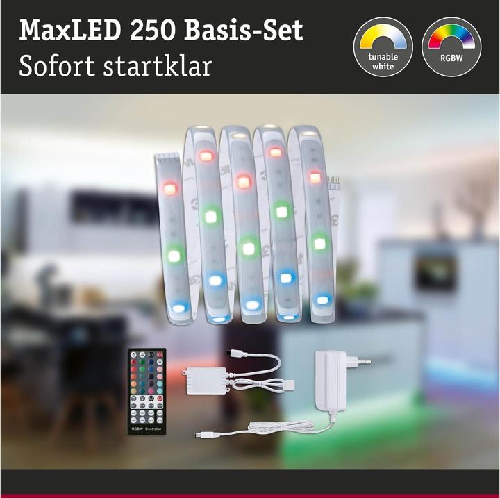Actual product image Paulmann MaxLED 250 Stripe Set (Multicoloured, 150 cm, Indoor)