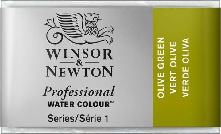 Actual product image Winsor & Newton Watercolour Artists (Olive Green)