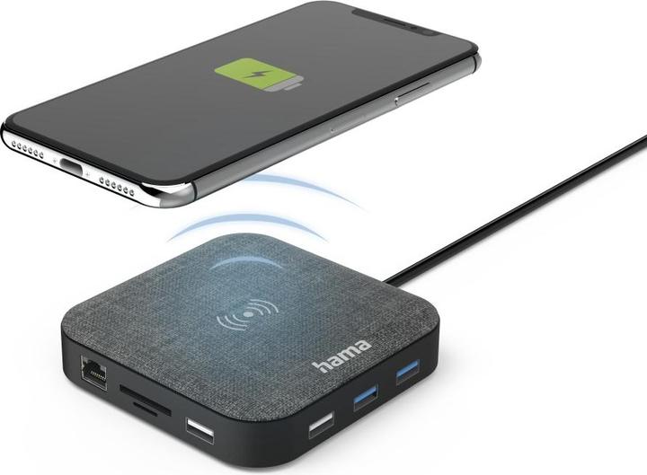 Produktbild Hama Connect2QiCharge (USB-C, 12 Ports)