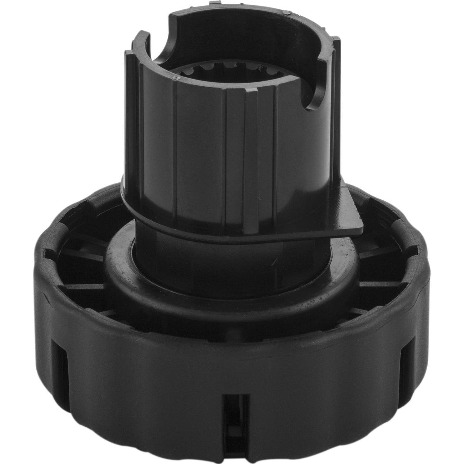Camar, Möbelgleiter + Schutzpuffer, Sockelverstellfuss Unicomatic 80 mm Kunststoff schwarz (4 Stück)