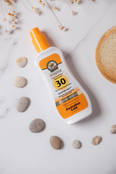 Immagine prodotto Australian Gold Gel spray trasparente (Spray solare, SPF 30, 237 ml)