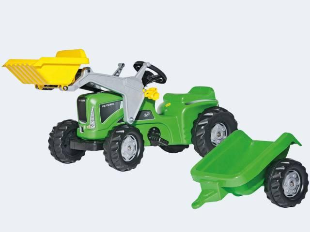 Actual product image Rolly Toys Kiddy Futura loader with trailer