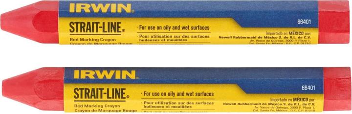 Actual product image Irwin Red chalk, on cardboard card, 2 pcs. (2x)