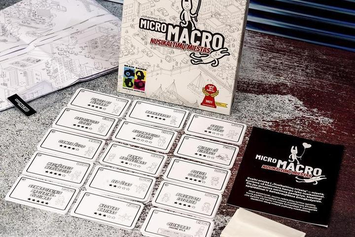 Productafbeelding Brain Games MicroMacro: een stad van misdaad LT (Litouws, 1 - 4 Spelers)