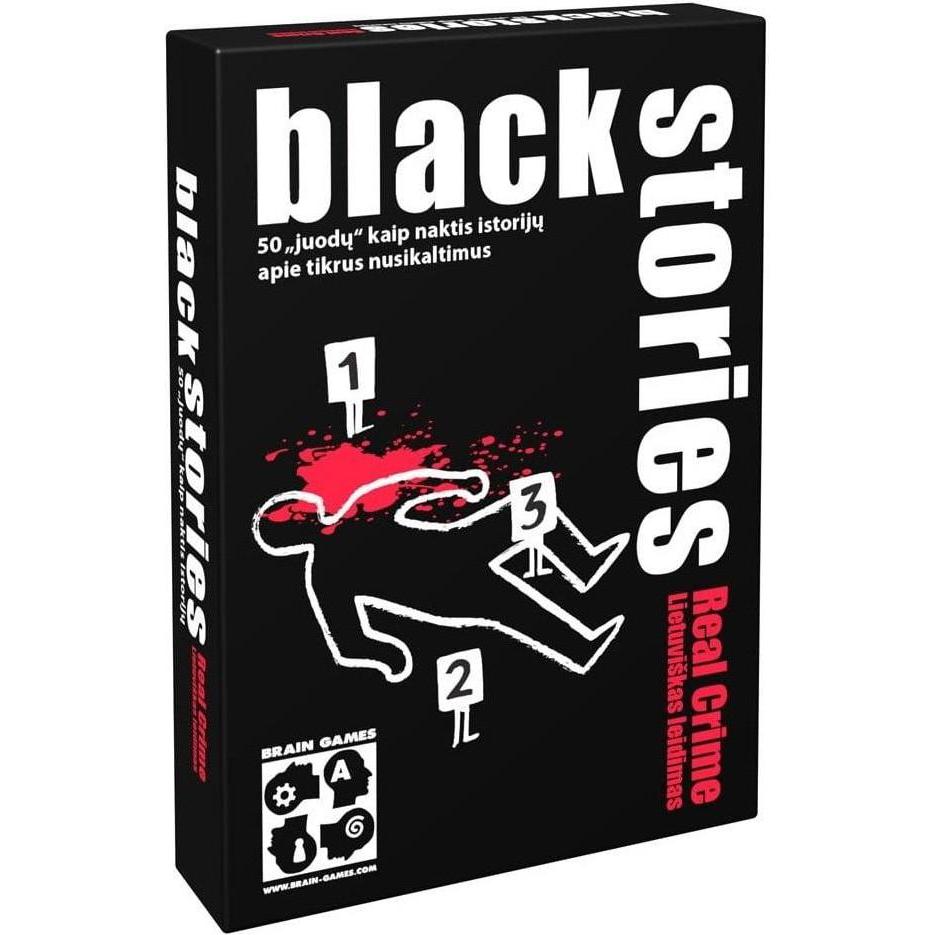 Brain Games Black Stories Real Crime LT (Litauisch)