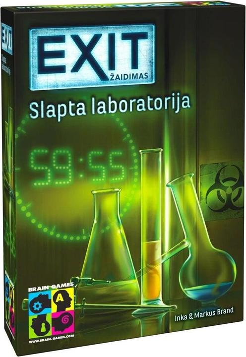Actual product image Brain Games EXiT: Secret Laboratory LT (Lithuanian, 1 - 4 Players)
