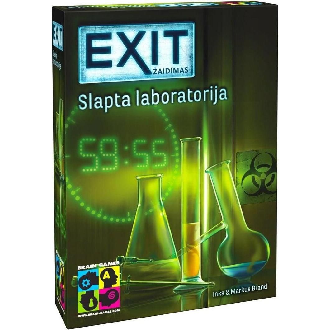 Brain Games EXiT: Secret Laboratory LT (Litauisch)