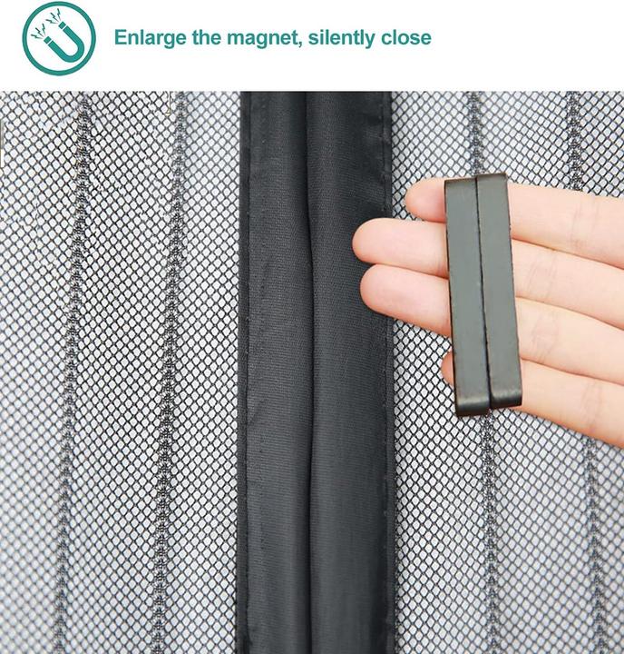 Produktbild Meet Beauty Magnetische Fliegengitter (105 x 195 cm)