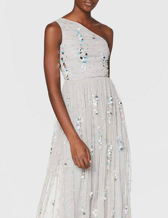 Image du produit Frock and Frill Abito da Cocktail con Spalla Scoperta e Perline (40)