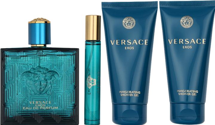 Actual product image Versace Eros Christmas 2024 Eau de Parfum / Shower Gel / After Shave Balm / Travel (Fragrance set)